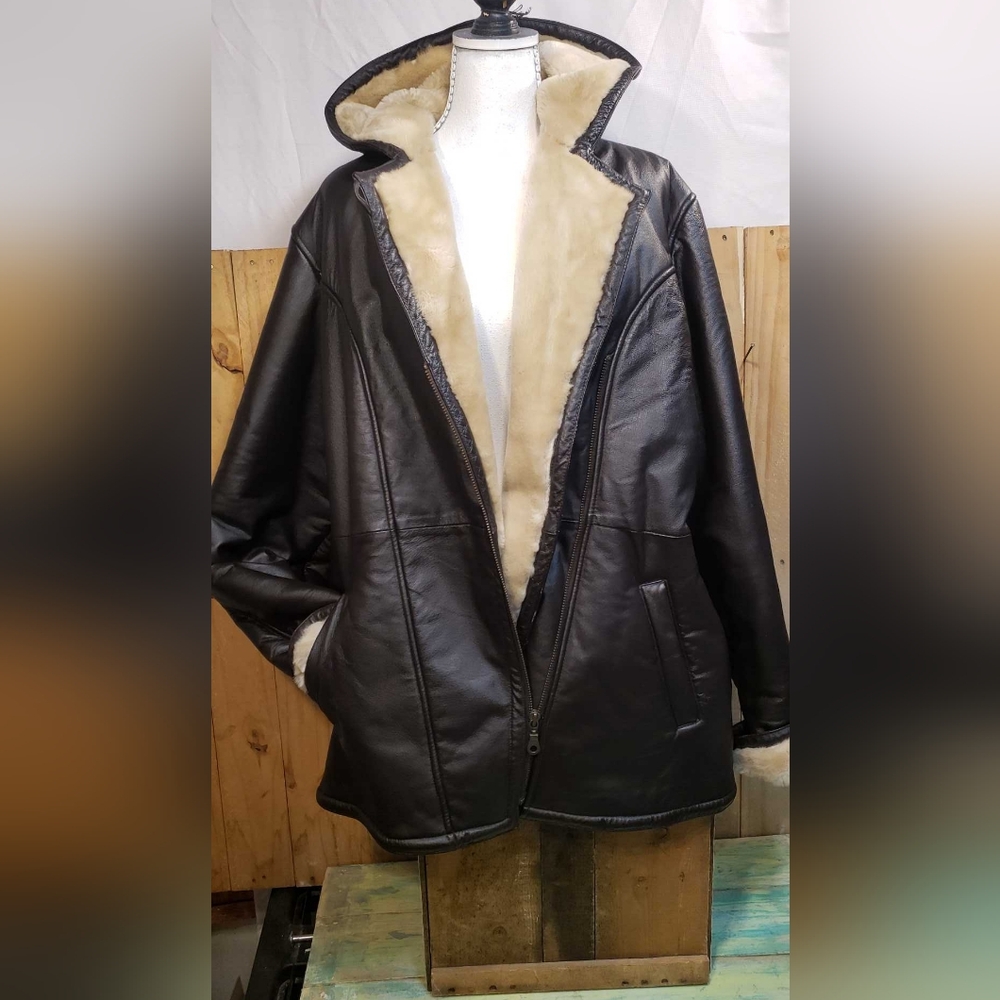 Leather Coat